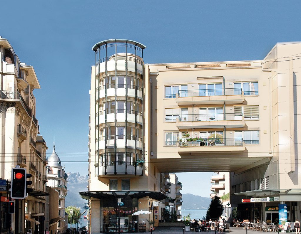 Nova Vita Montreux, Aussenansicht Nova Vita Residenzen